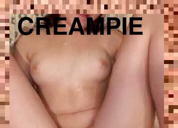 far, gammel, orgasme, amatør, udløsning, creampie, par, sperm, knepning-fucking, 18-årige