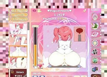 H-game Magical Girl Clicker -gamplay-