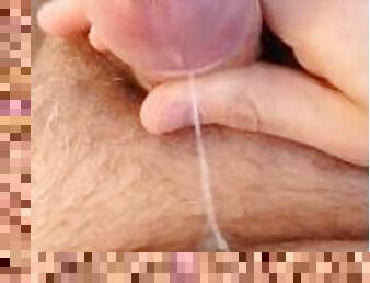 amateur, ejaculation-sur-le-corps, point-de-vue, ejaculation, solo, gros-plan