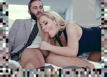 Milf With Big Milkings Pleases The Trunk Of A Young Bearded Man With Savannah Bond And Damon Dice