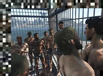 papa, poilue, orgie, anal, médecin, gay, gangbang, 3d, pappounet, prison-prison