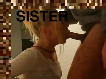 Step Sister Loves To Deepthroat and To Cum When I Fuck Her