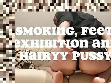 RED HEAD CHUBBY WITH HUGE ASS SMOKING WEED AND GETTING REAL NAUGHTY