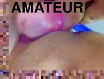 masturbation, orgasme, chatte-pussy, amateur, ados, latina, blonde, petit-ami, réalité