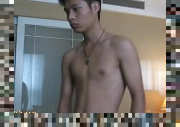 Cute Smooth Asian Boy Jerk Off