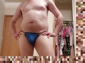 Look at My Friend in A Thong! Isn't He Super Hot!