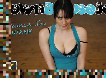 Charlie Elaine in Ill Bounce You Wank - DownblouseJerk