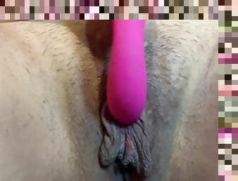 masturbation, chatte-pussy, amateur, jouet, japonais, belle-femme-ronde, ejaculation, solo, rasé