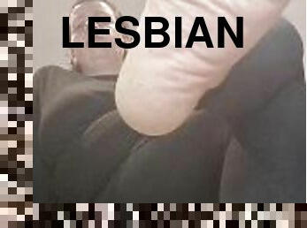 amateur, lesbian, hamba, kaki, fetish, femdom, jari-kaki