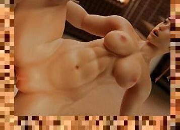 Chun-Li Street Fighter 6 Pinned-Fucking Animation