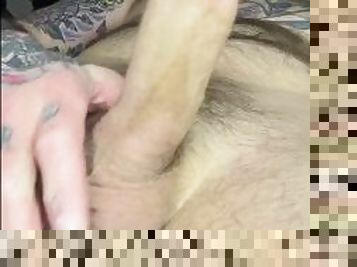 Jerking  my Hard Cock and playing with my ass (ONLY FANS Lance Kern)
