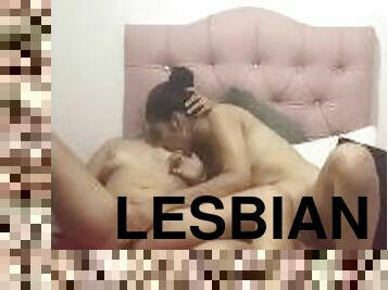 Pretty lesbians use their pussies for good lesbian sex