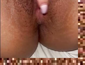 Love my wife’s hairy wet pussy