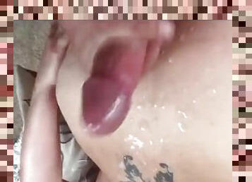 cul, chatte-pussy, femme, amateur, ejaculation-sur-le-corps, énorme-bite, milf, belle-femme-ronde, point-de-vue, humide