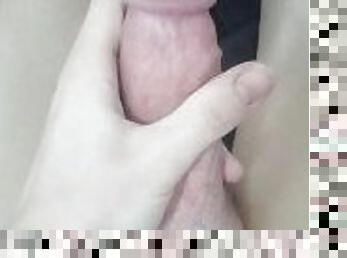 A Little Precum While Stroking