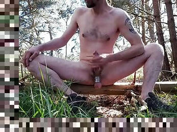 A handjob in the woods 2023