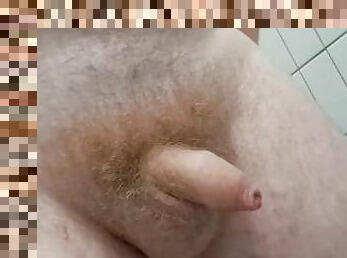 poilue, masturbation, amateur, européenne, britannique, euro, musclé, salle-de-gym, minuscule, bite