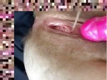 énorme, masturbation, vieux, orgasme, chatte-pussy, giclée, amateur, ados, jouet, gode