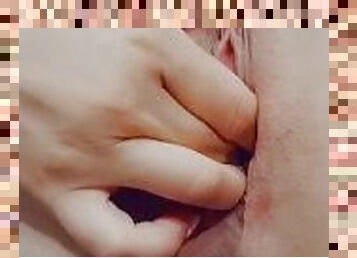 Perfect teen pussy fingering