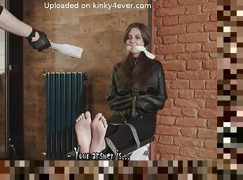 Foot Torture Bondage Girl