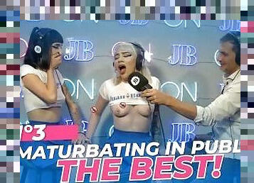 Masturbating in public the best