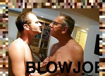 Cock worship with Jay taylor daddy bj