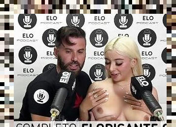 LORE SOFIA MUESTRA SUS TETAS GRANDES NATURALES CON ELO PODCAST