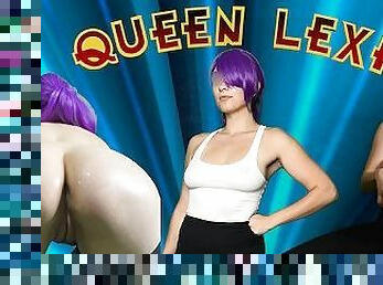 Leela Futurama Squirting on Bad Dragon Dildo - The Queen Lexi