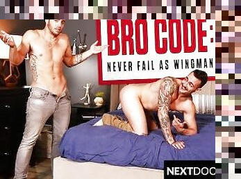 NextDoorStudios - Worst Wingman Ever Offers Up His Ass & Mouth To Hunk Roommie -