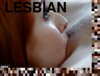 gros-nichons, chatte-pussy, babes, lesbienne, compilation, rousse, baisers, blonde, naturel, gode