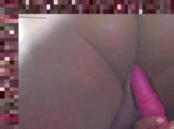 cul, masturbation, amateur, mature, ébène, belle-femme-ronde, sale, point-de-vue, chevauchement, méchant