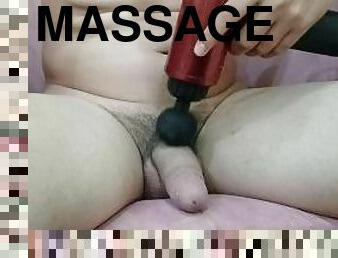 dick massage after hard work
