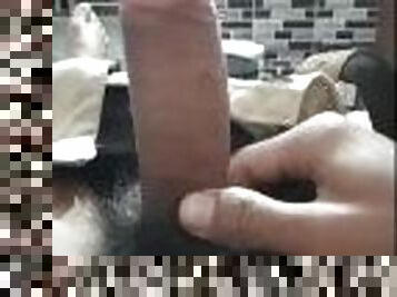 asiatique, masturbation, amateur, mature, énorme-bite, gay, maison, branlette, indien, ejaculation-interne