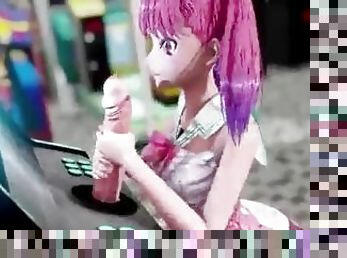 Futa Futanari Lesbian Anal 3D Hentai