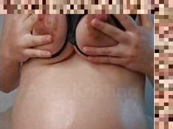 gros-nichons, énorme, mamelons, enceintes, amateur, babes, milf, massage, gros-seins, seins