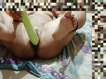 Sexy Indian Desi Wife Hard Fuking In 9 Inch Big Dotted Condom Use Pooja Bhabhi Hard Fuking Vegitable In Pussy Sex