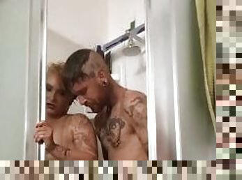 SEXXX IN THE SHOWER ???????????? CUM FACE FINAL ????????????????wirh husband