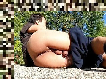 asiatique, pisser, public, amateur, gay, salope, sale, fétiche, solo, trou-du-cul