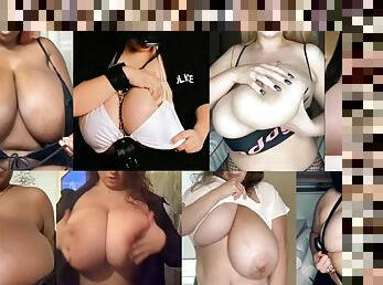 Compilation of big natural tits