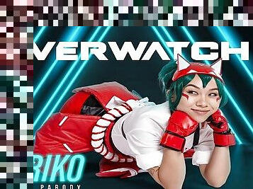 Kimmy Kim As OVERWATCH 2 KIRIKO Offers Her Tiny Pussy As Compensation For A Mistake