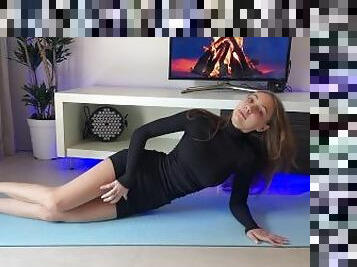 YOGA IN A DRESS