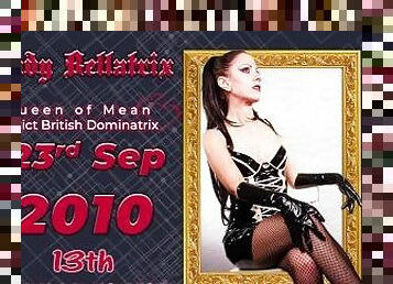 September 23rd is the Dommeaversary of Lady Bellatrix!
