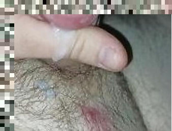 masturbation, amateur, ejaculation-sur-le-corps, gay, allemand, branlette, joufflue, secousses, point-de-vue, ejaculation