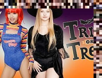 Trick or Threesome - DadCrush Halloween Porn