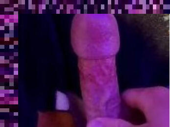 Stud Strokes Big Long Cock and Cum’s