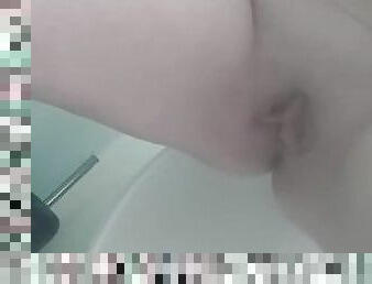 gros-nichons, pisser, chatte-pussy, amateur, milf, maman, britannique, mère, fétiche, solo