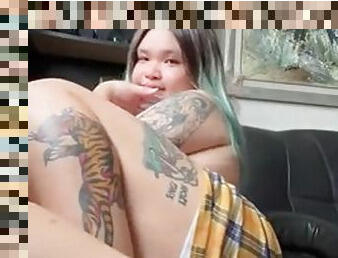 Super cute chubby asian