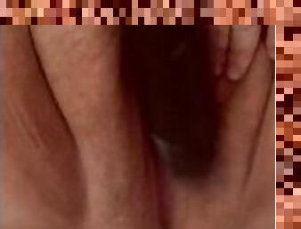 masturbation, chatte-pussy, amateur, milf, maman, black, belle-femme-ronde, joufflue, gode, mère