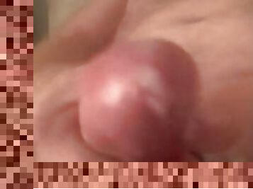 Cock n balls cumshot with cock ring