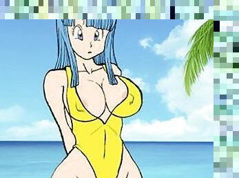 Kamesutra DBZ Erogame 135 Tight Swimsuit by BenJojo2nd